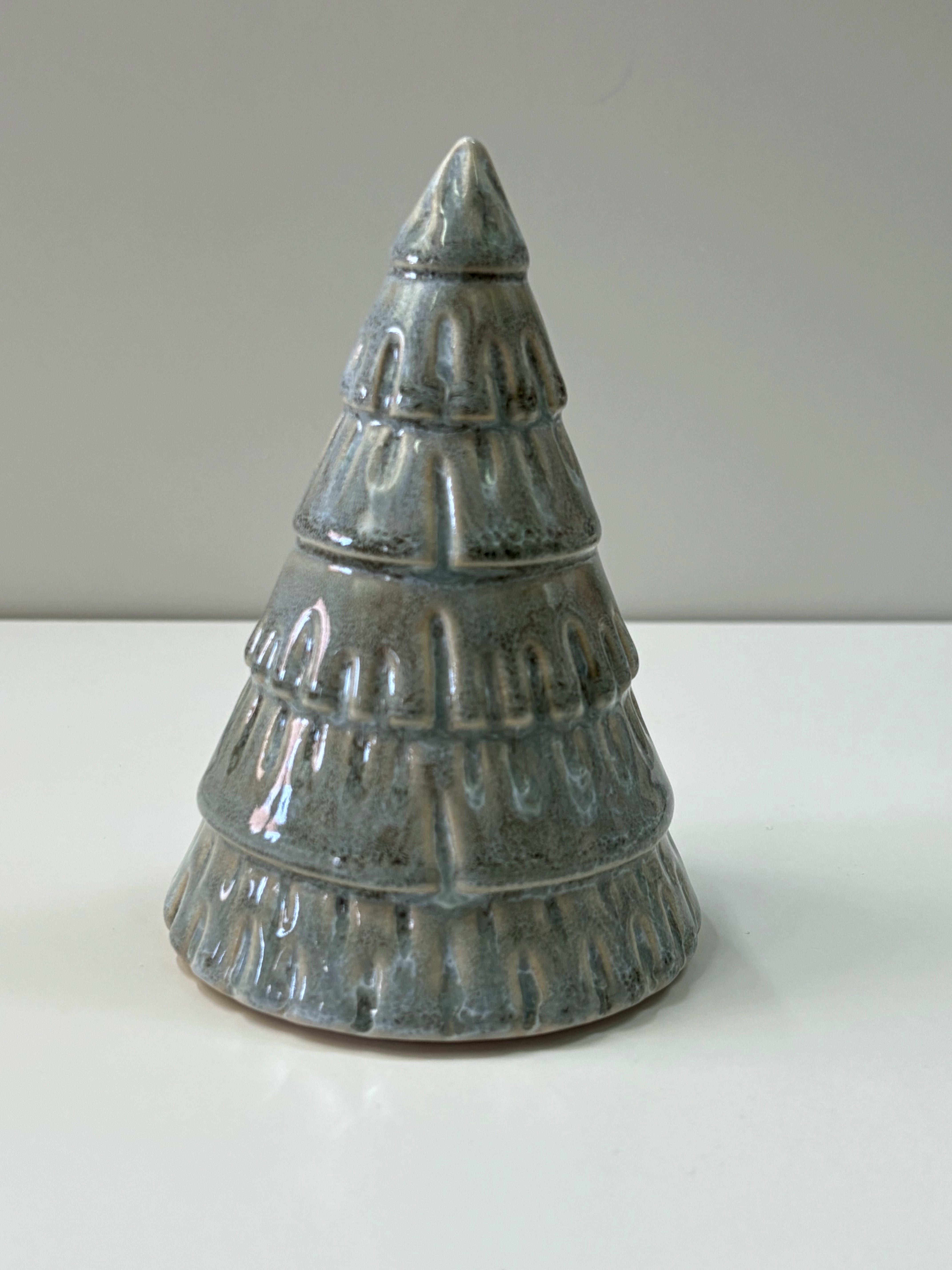 Carved Ceramic Christmas Tree
