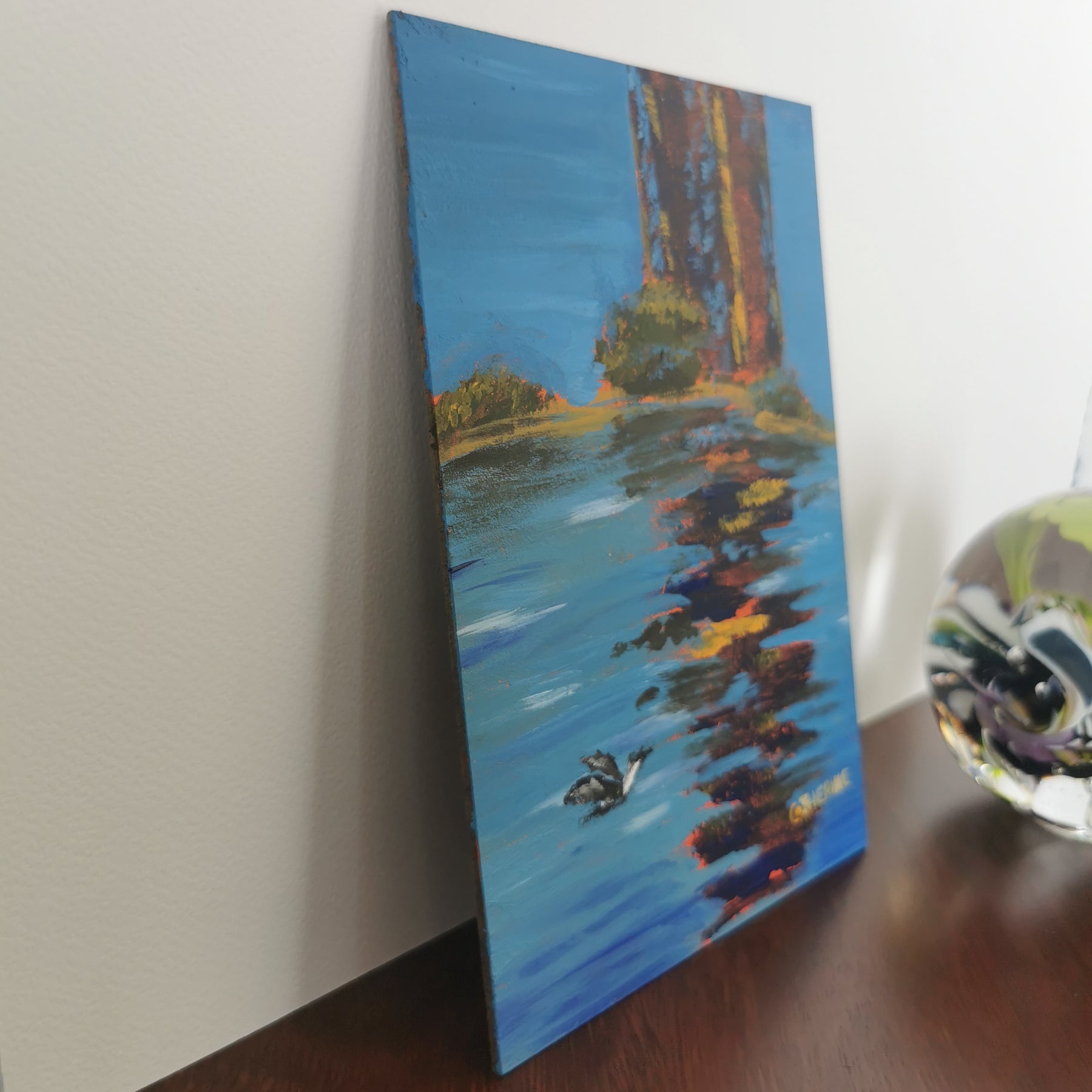 Original Art - Colours near the Canning Bridge, Day One