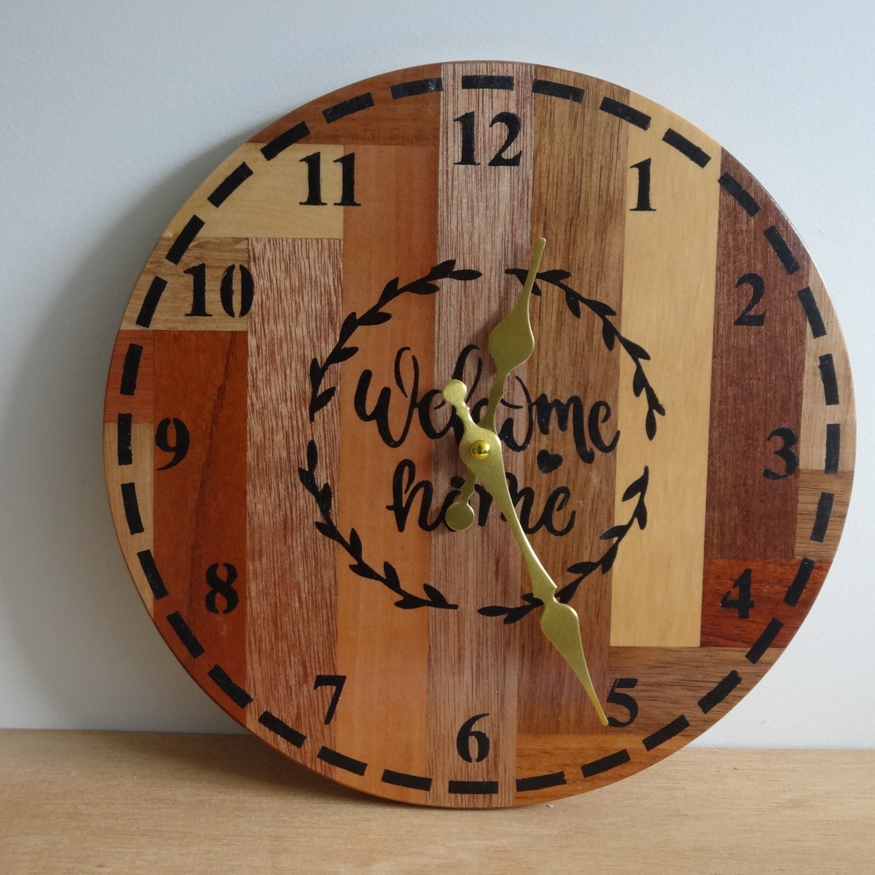 Wooden Farmhouse Wall clock