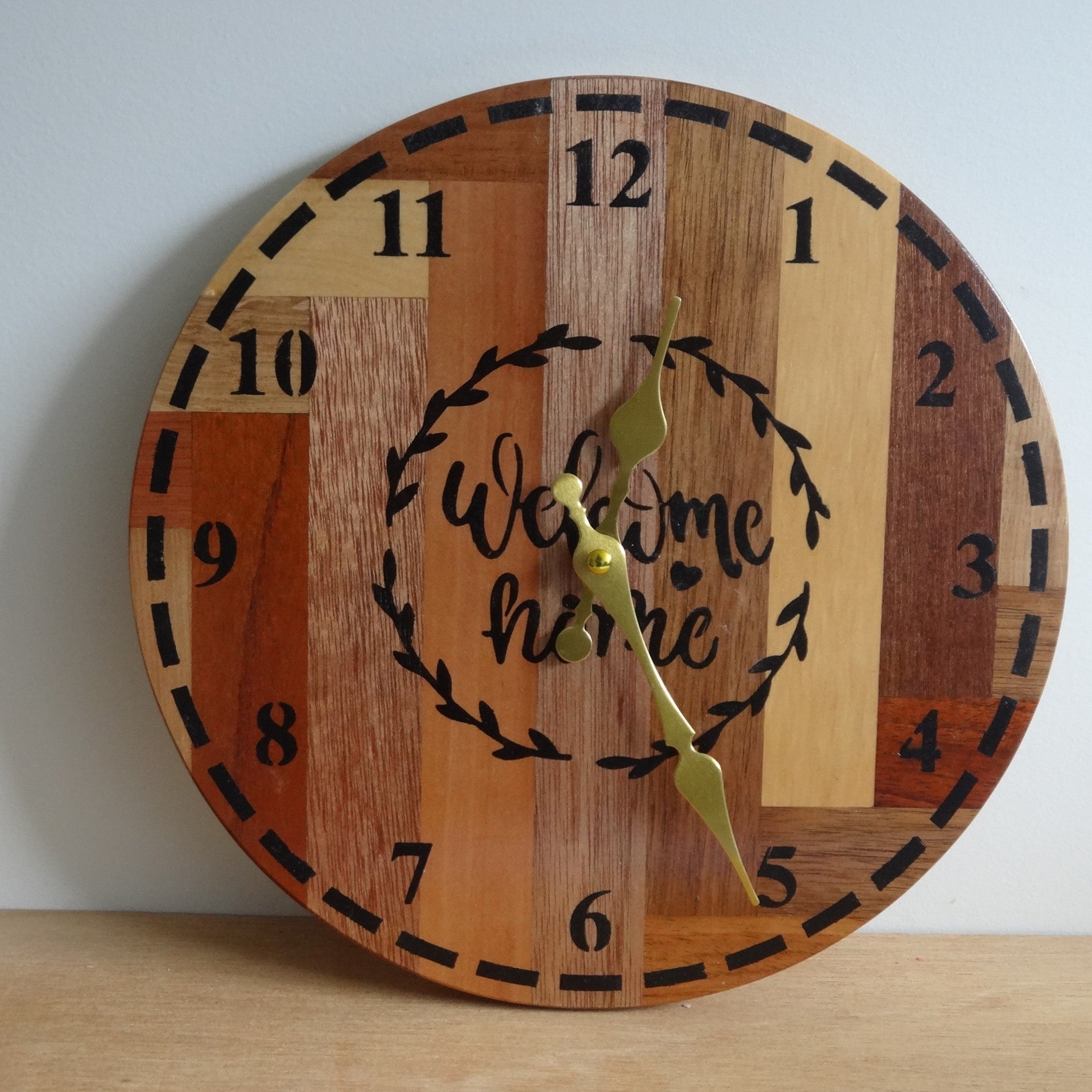 Wooden Farmhouse Wall clock