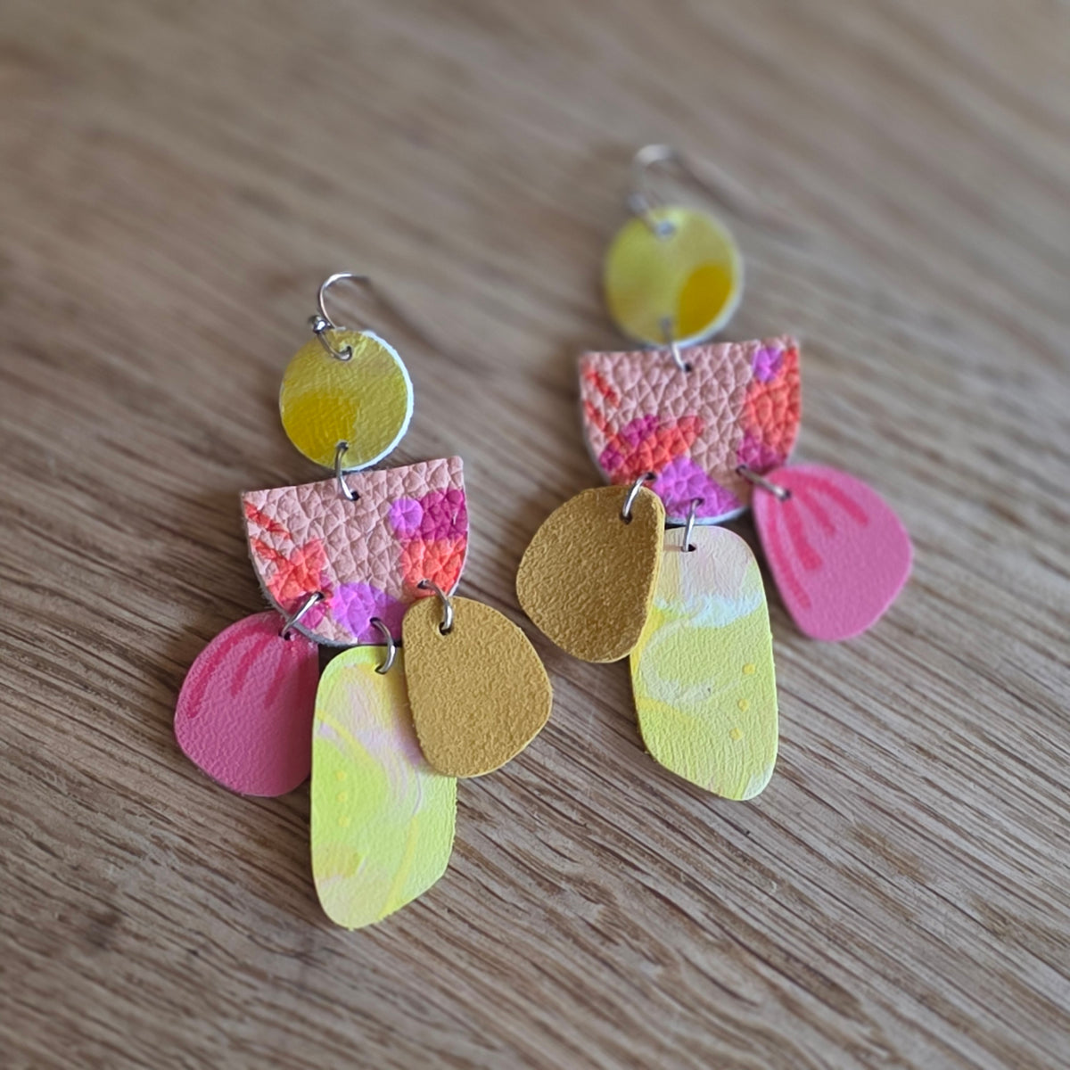 Audace Musa Leather Earrings – Marigold Musk