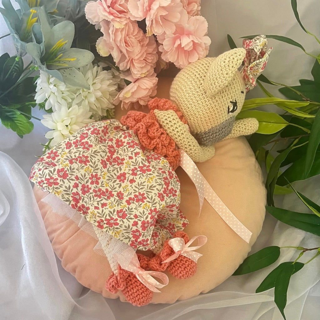 Handmade Crochet Koala Doll Miss Katie |Matching Bag |Matching Scrunchie