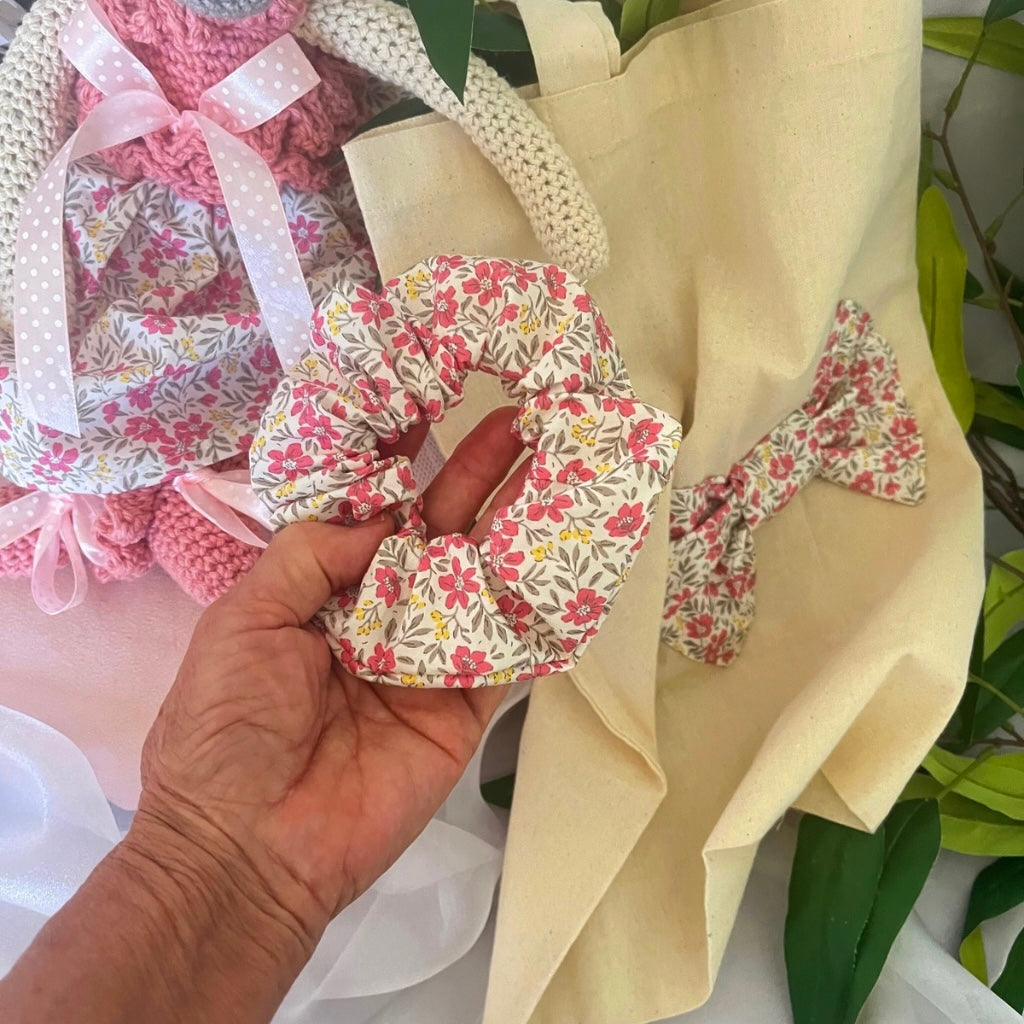 Handmade Crochet Koala Doll Miss Katie |Matching Bag |Matching Scrunchie