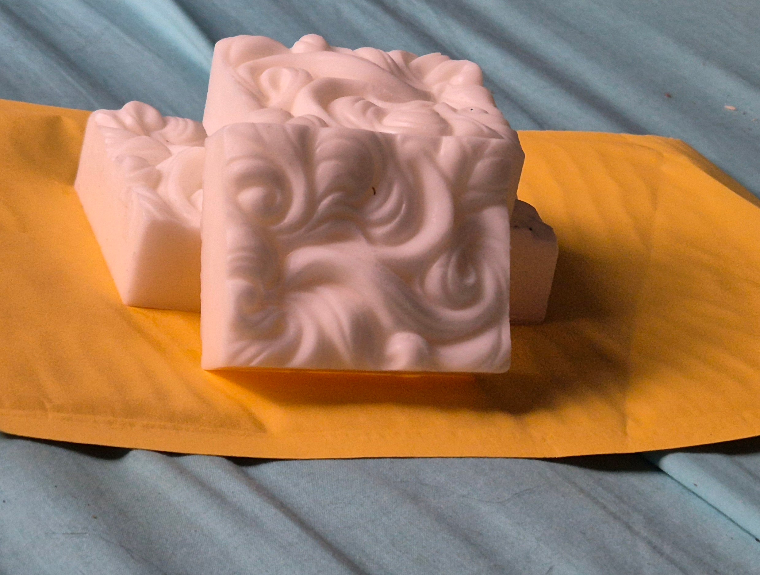 Handmade 2 x Donkey's Milk Unscented Sensitive Skin Soap Bar