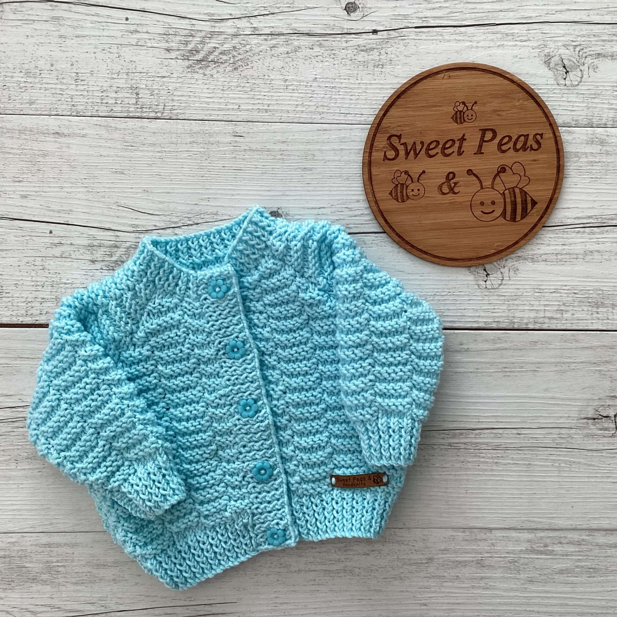 Baby Knitted Cardigan & Hat