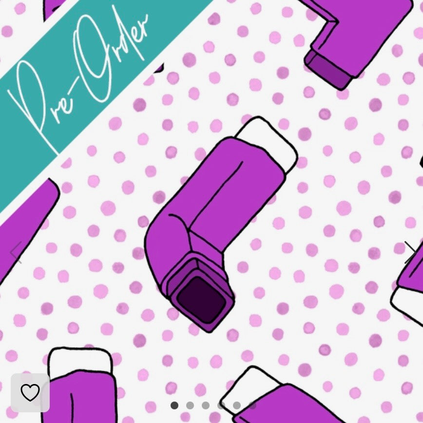 PRE-ORDER Water-resistant wet bags (Catch My Breath - Drawn by Cloth Cuts)