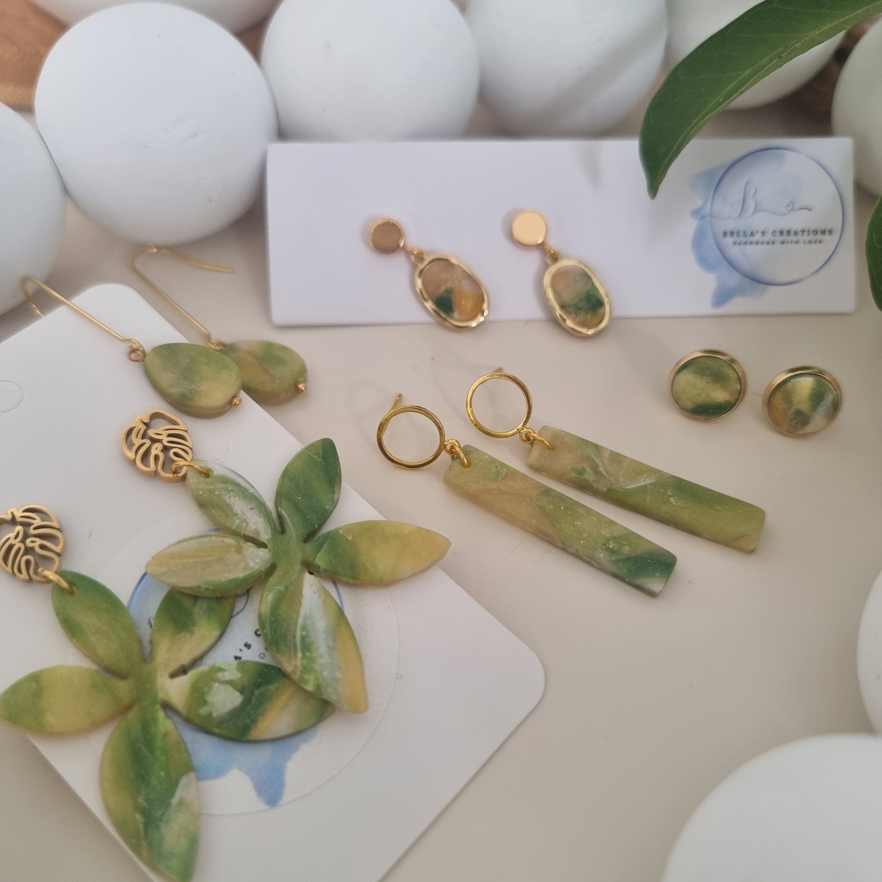 Sage Marble Blossomss
