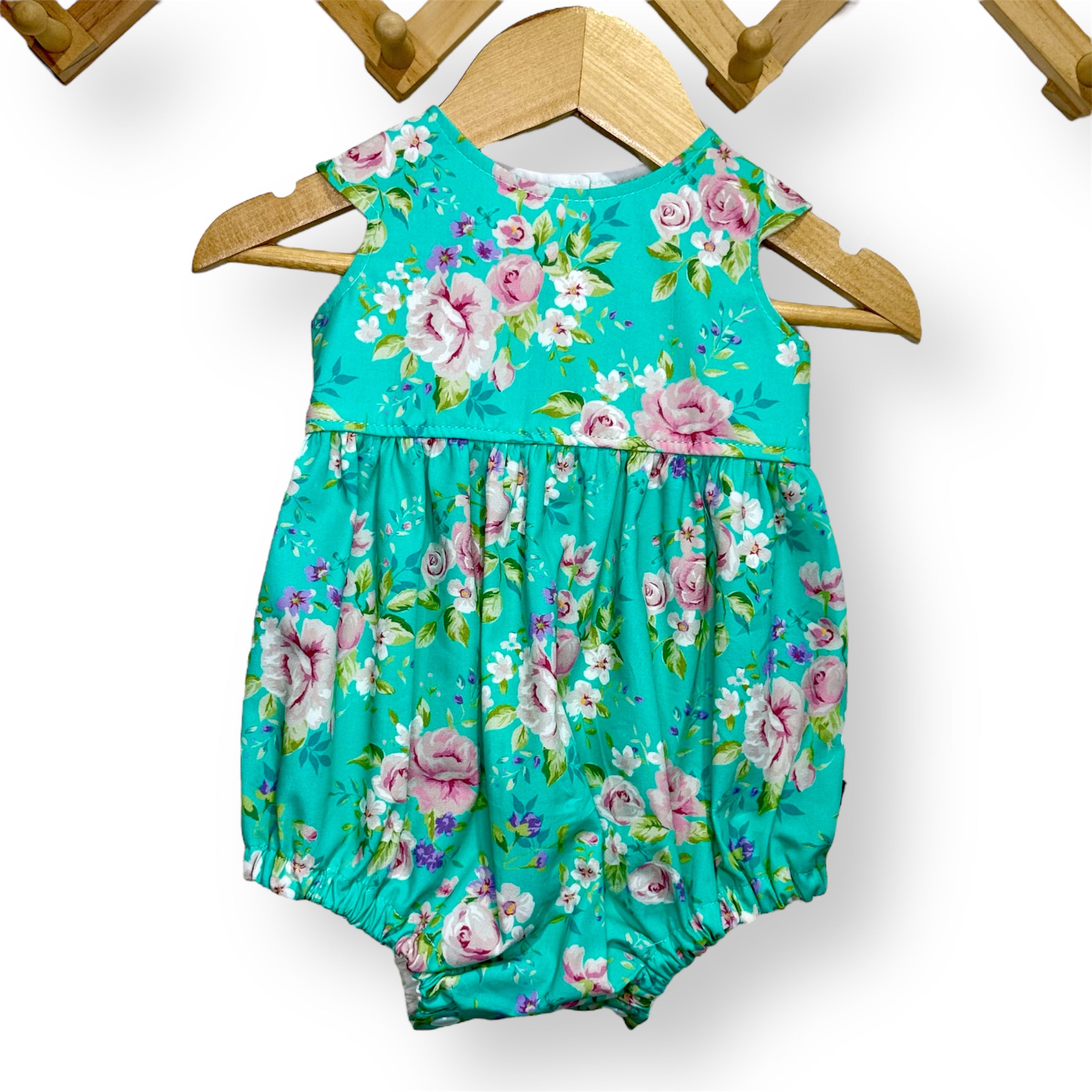SIZE 00 - Tea Party Rompers - MIXED PRINTS