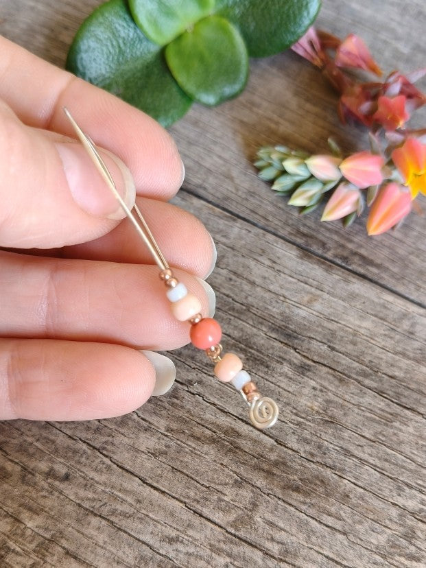 Got Heart earrings - copper or sterling silver