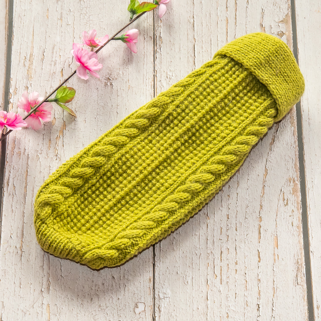 Pet Jumpers - 100% Wool - Hand Knitted - Rice Stitch and Cables - Shawl Collar