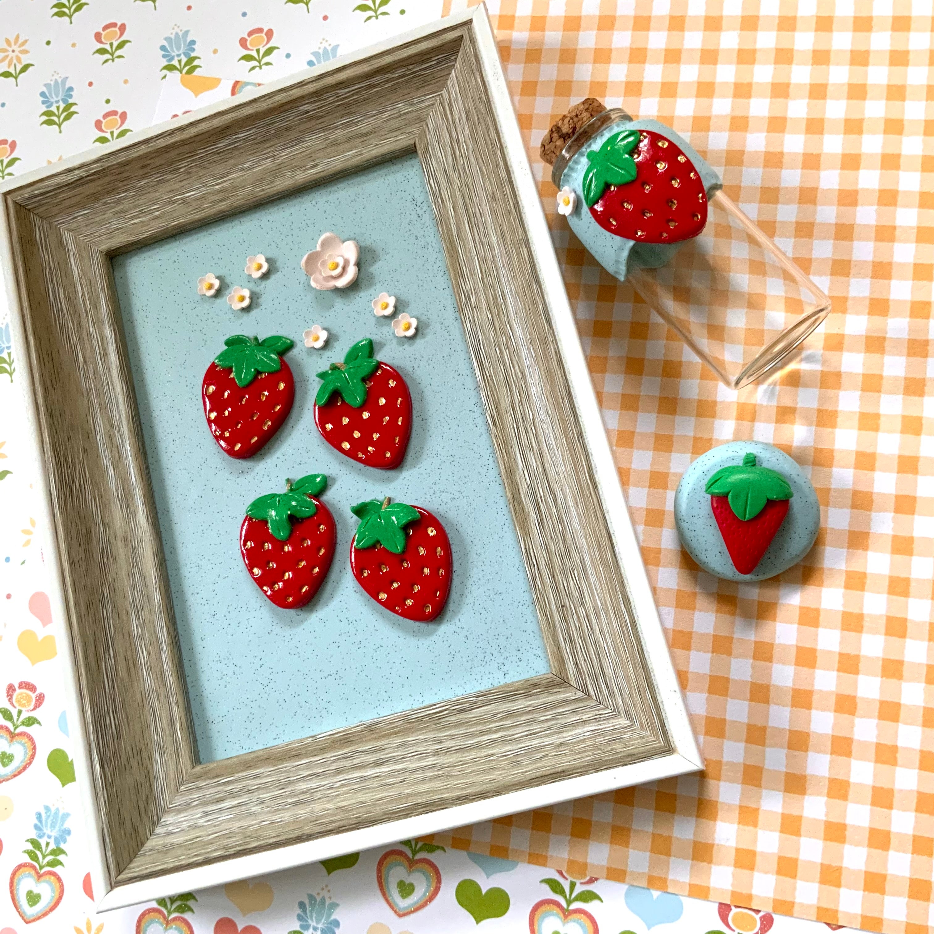 Little Worlds by Fat Cat Originals: WHERE SWEET DREAMS GROW Mini Artwork Set