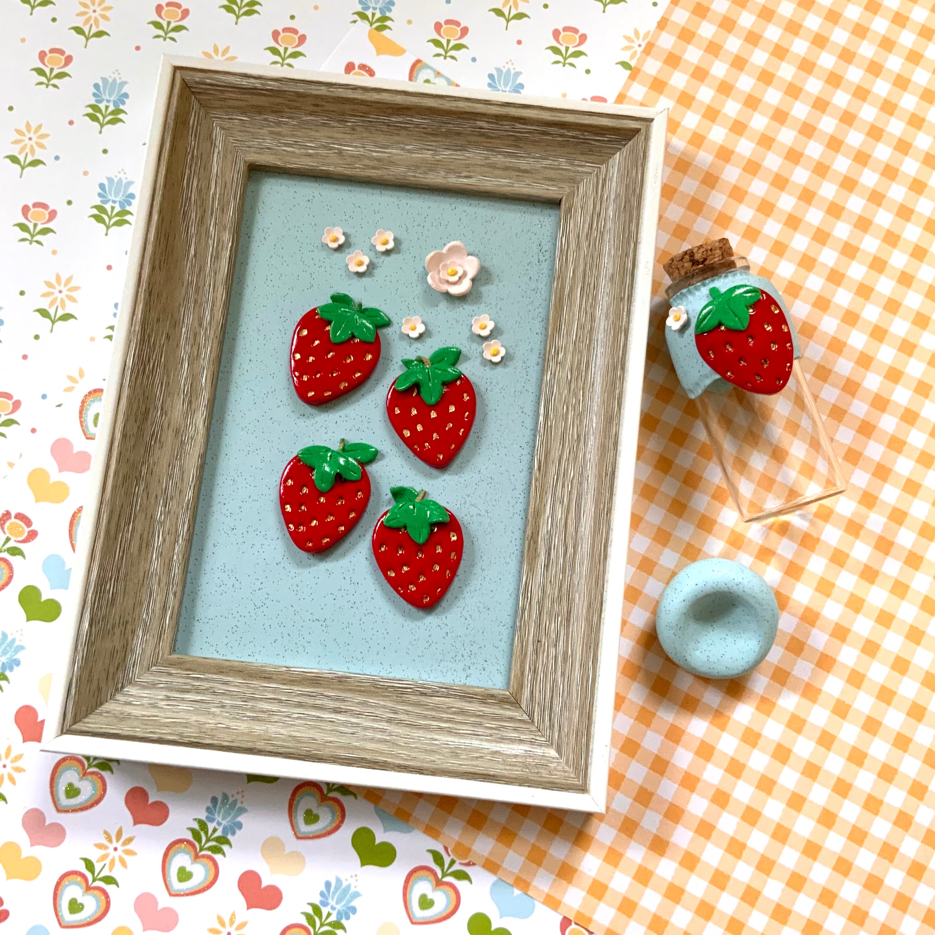 Little Worlds by Fat Cat Originals: WHERE SWEET DREAMS GROW Mini Artwork Set