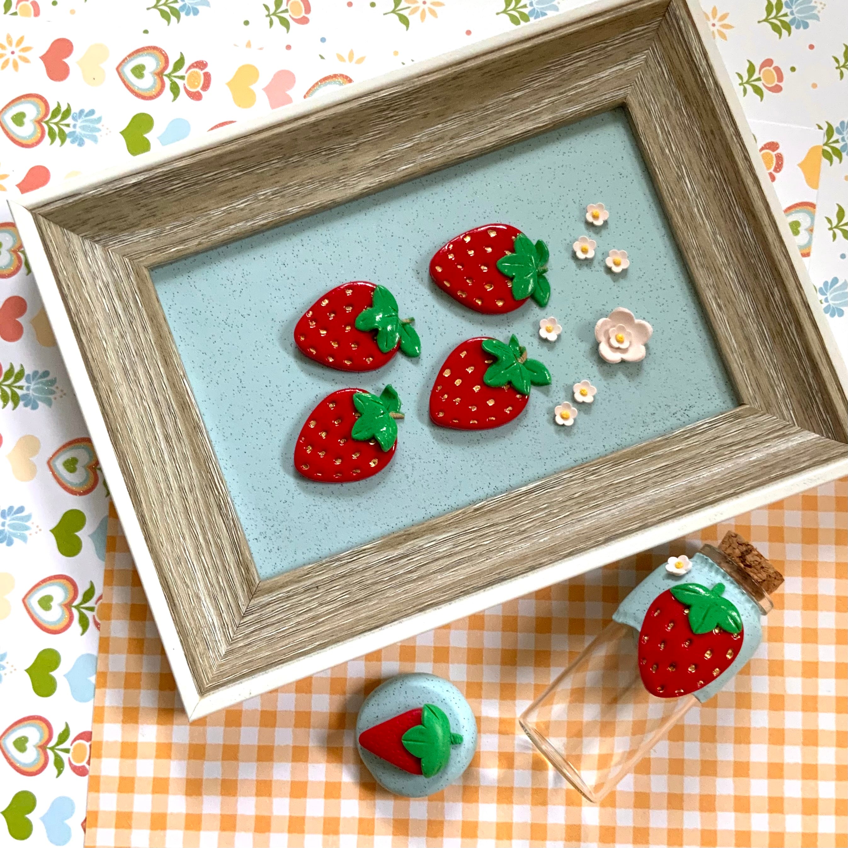 Little Worlds by Fat Cat Originals: WHERE SWEET DREAMS GROW Mini Artwork Set