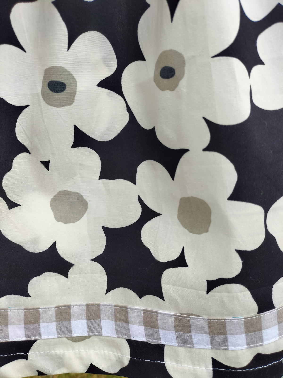Bold Florals & Sweet Gingham Charm