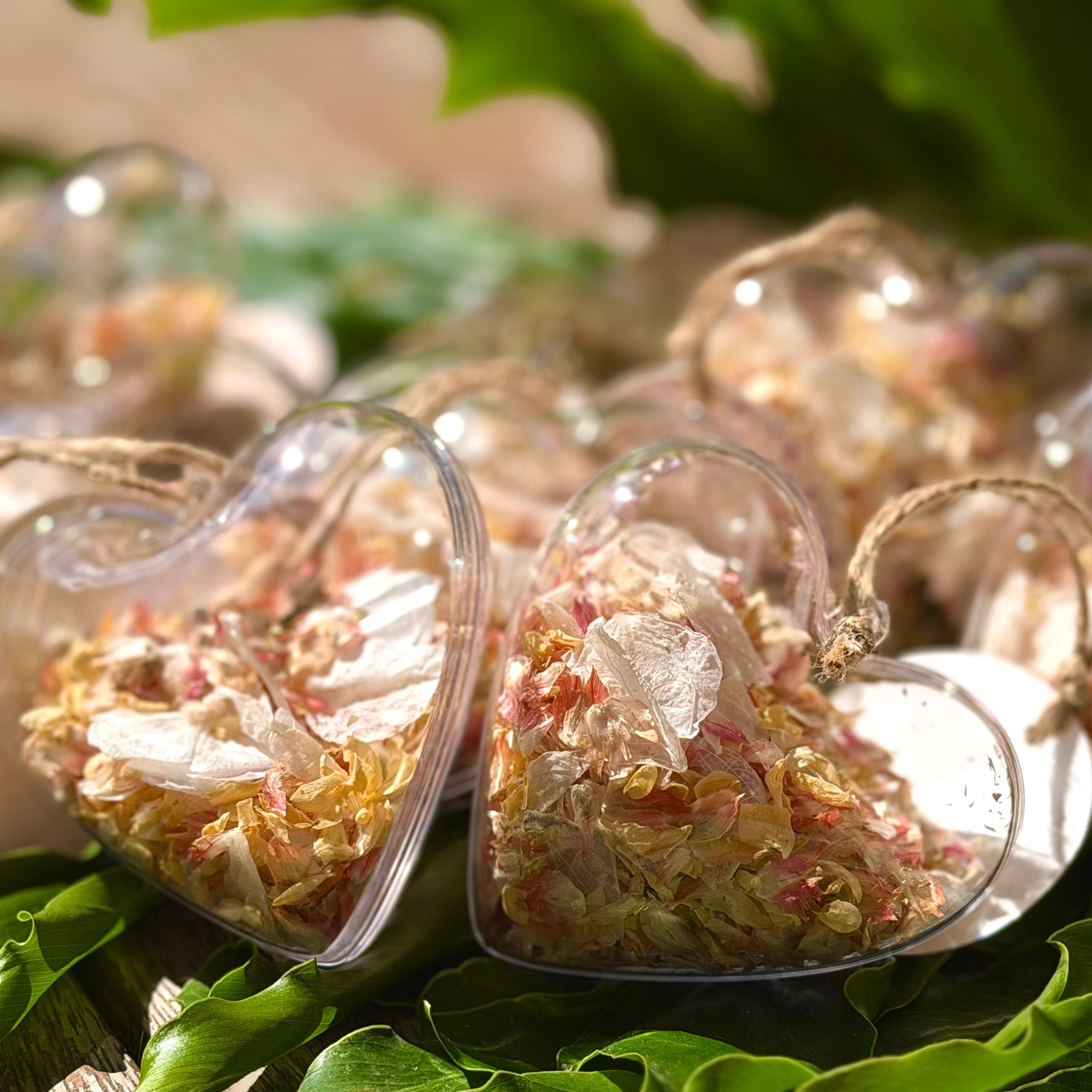 Wildflower Romance Dried Flower Bauble | Real Flower Christmas Ornament | Botanical Confetti Bauble | Handmade Floral Keepsake | 8cm