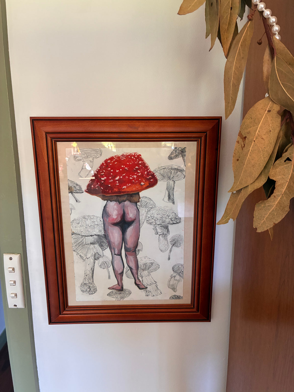 Original Mushroom Lady Artwork