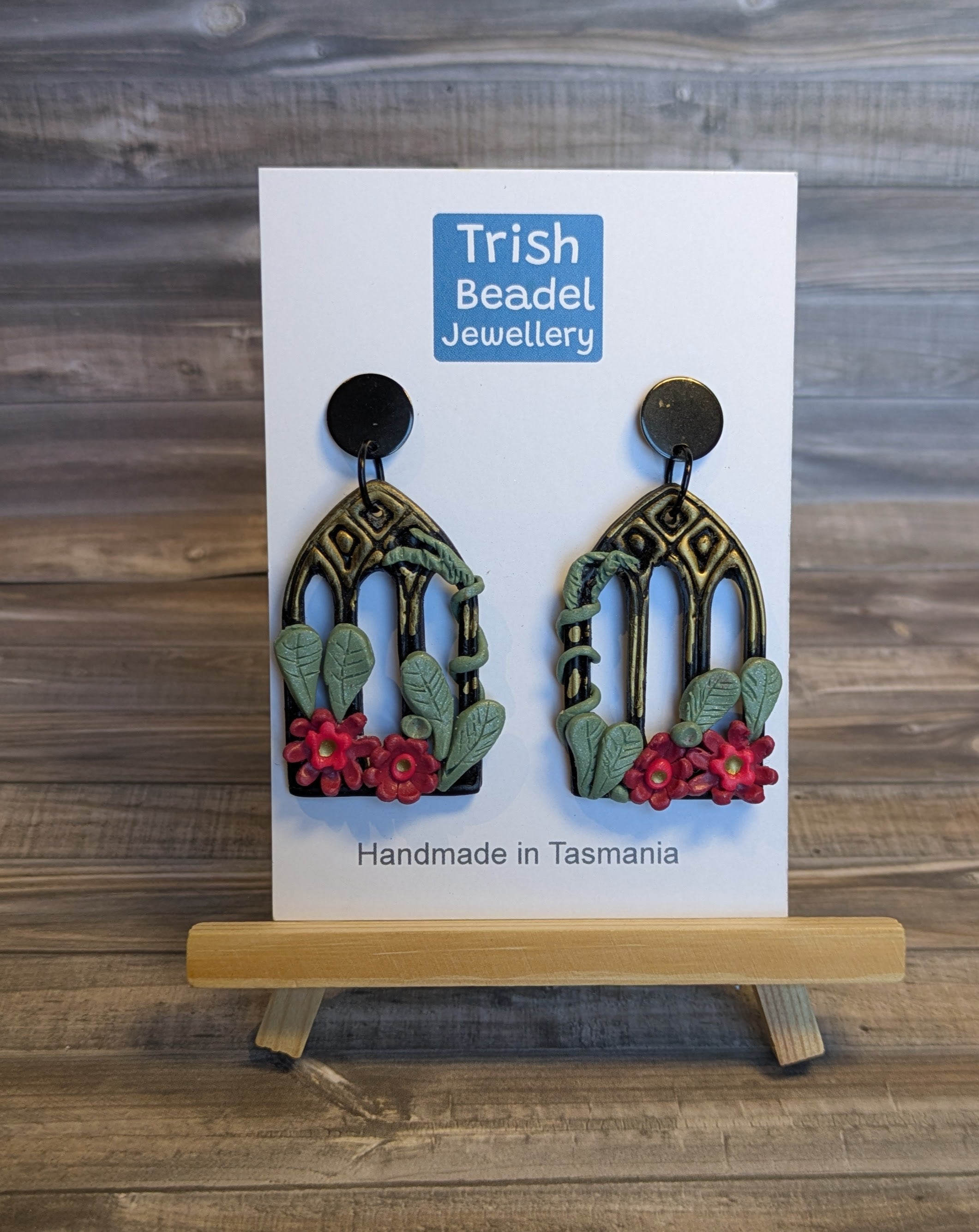 Gothic Arch Window earrings