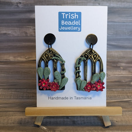 Gothic Arch Window earrings