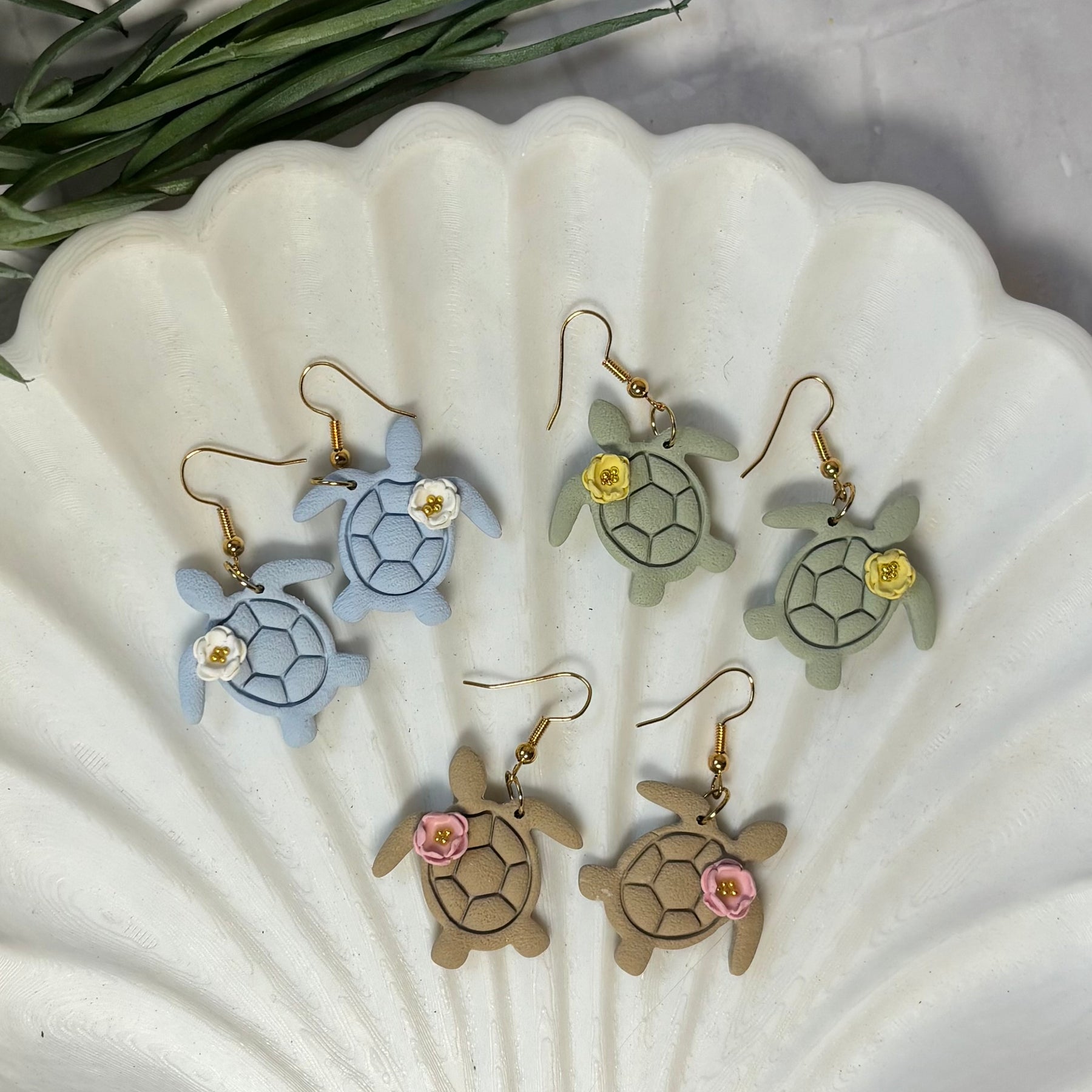 Seaside Stories | Turtle Earrings