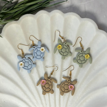 Seaside Stories | Turtle Earrings