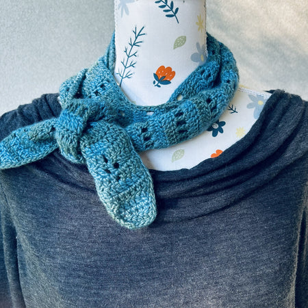 Filet Scarflet - Crochet