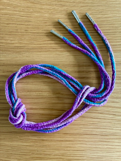Art of the Lace - Wildflower Fields Round Shoelaces