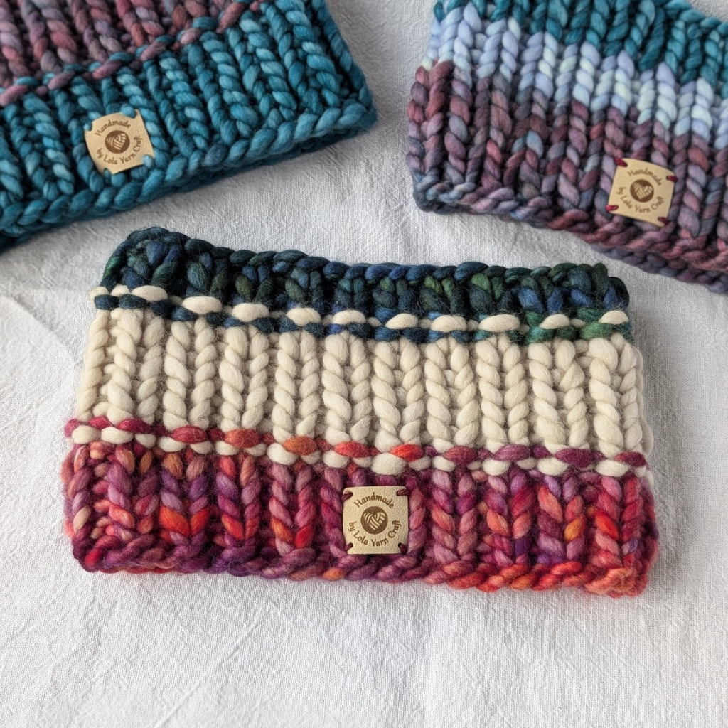 Malabrigo Rasta, Premium Merino Wool headband