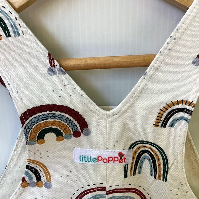 Rainbow overalls with Buckles