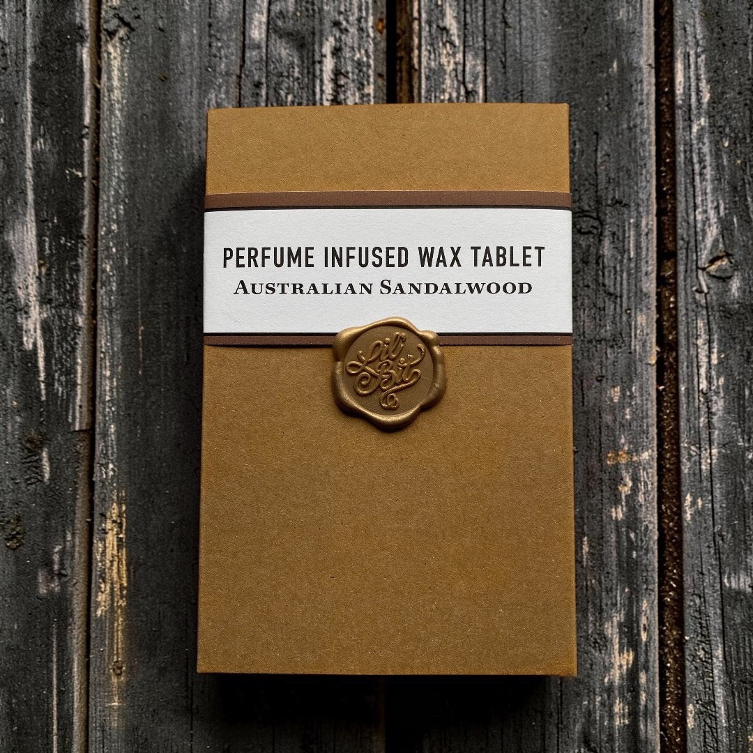 Australian Sandalwood Perfume Infused Wax Tablet