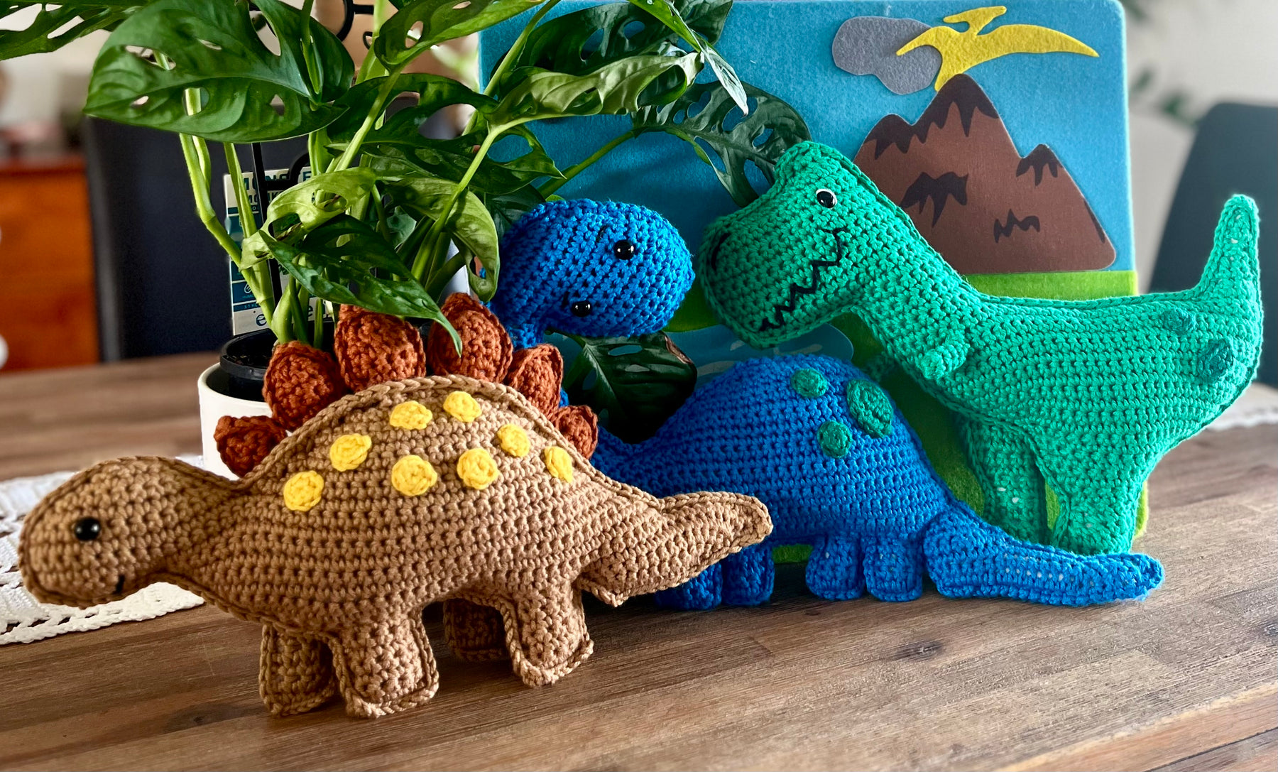 Crochet Dinosaur Toys