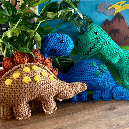 Crochet Dinosaur Toys