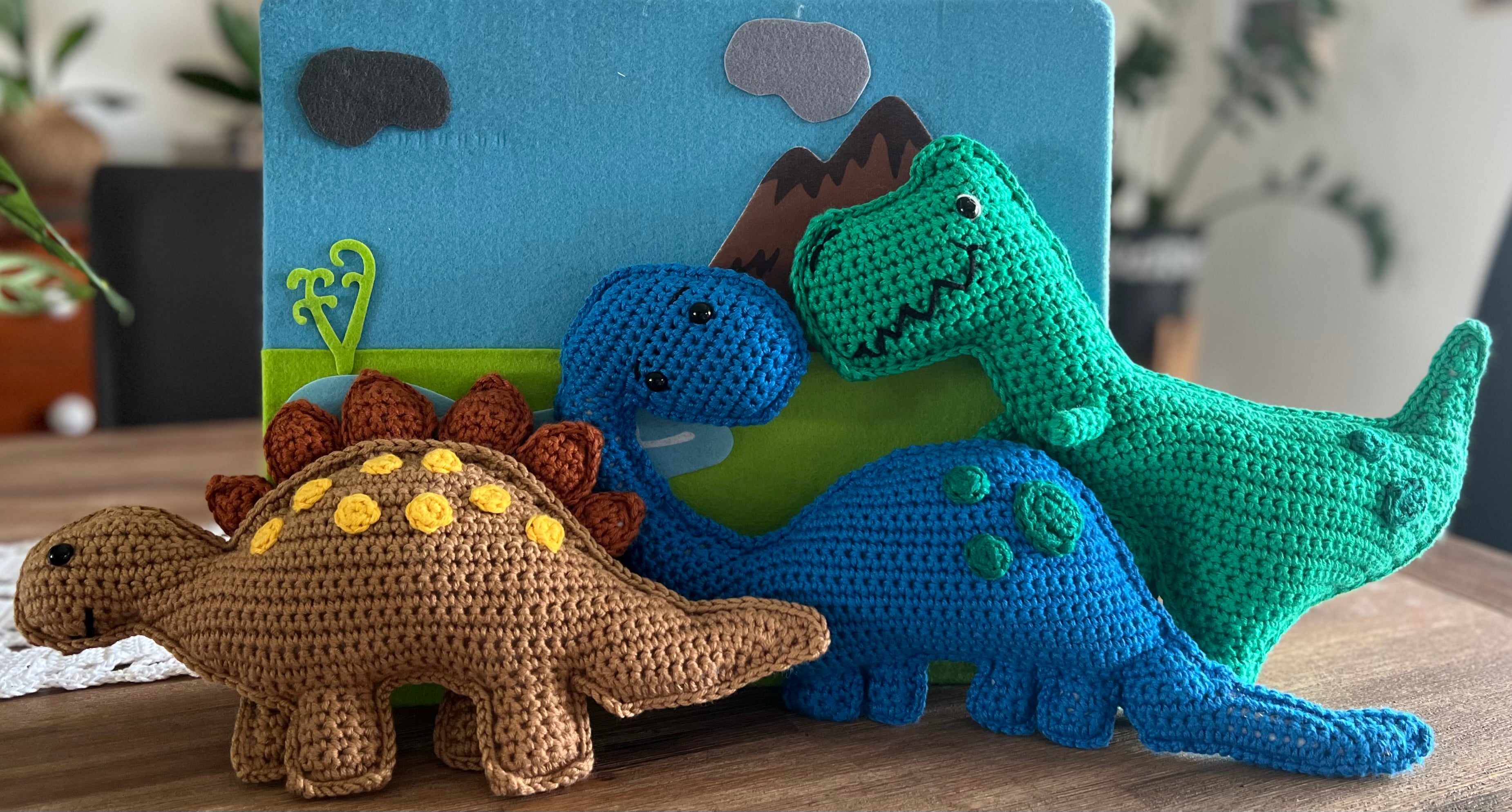 Crochet Dinosaur Toys