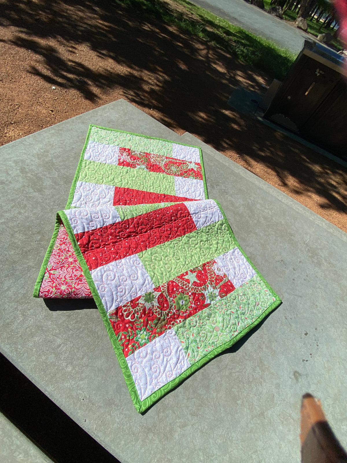 Quilted Christmas Table Runners
