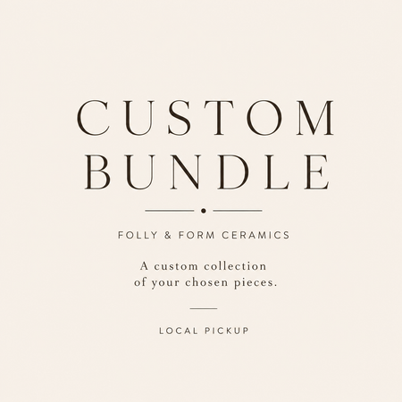 Handmade Ceramic Bundle |  Rowena Purdy