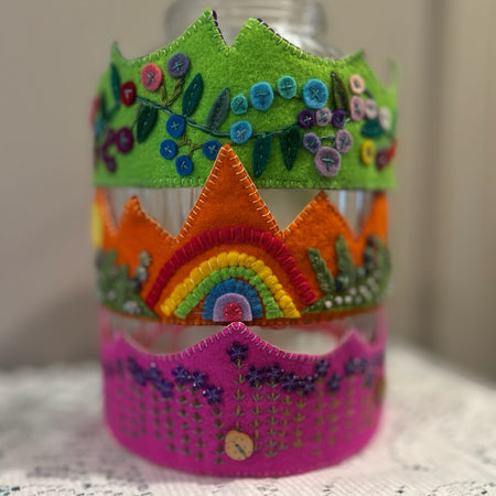 Children's Felt Crowns for Any Occasion Selection B