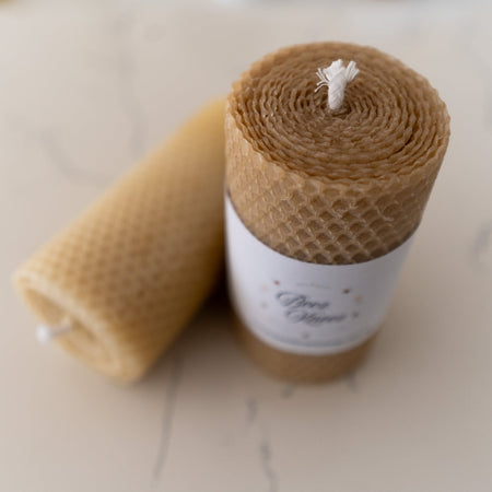 Wide Rolled Candle