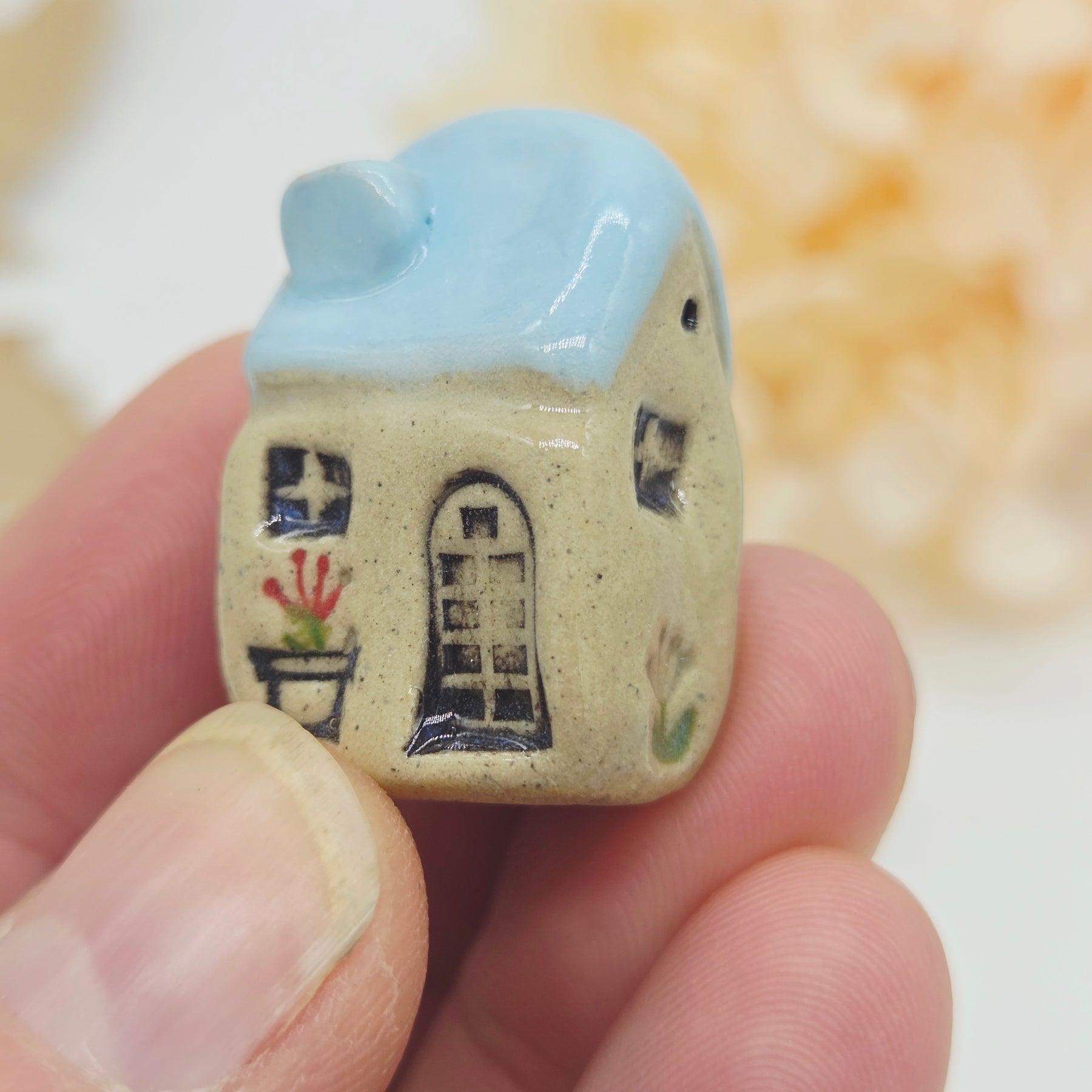 Tiny Ceramic Village - Bluebell Avenue