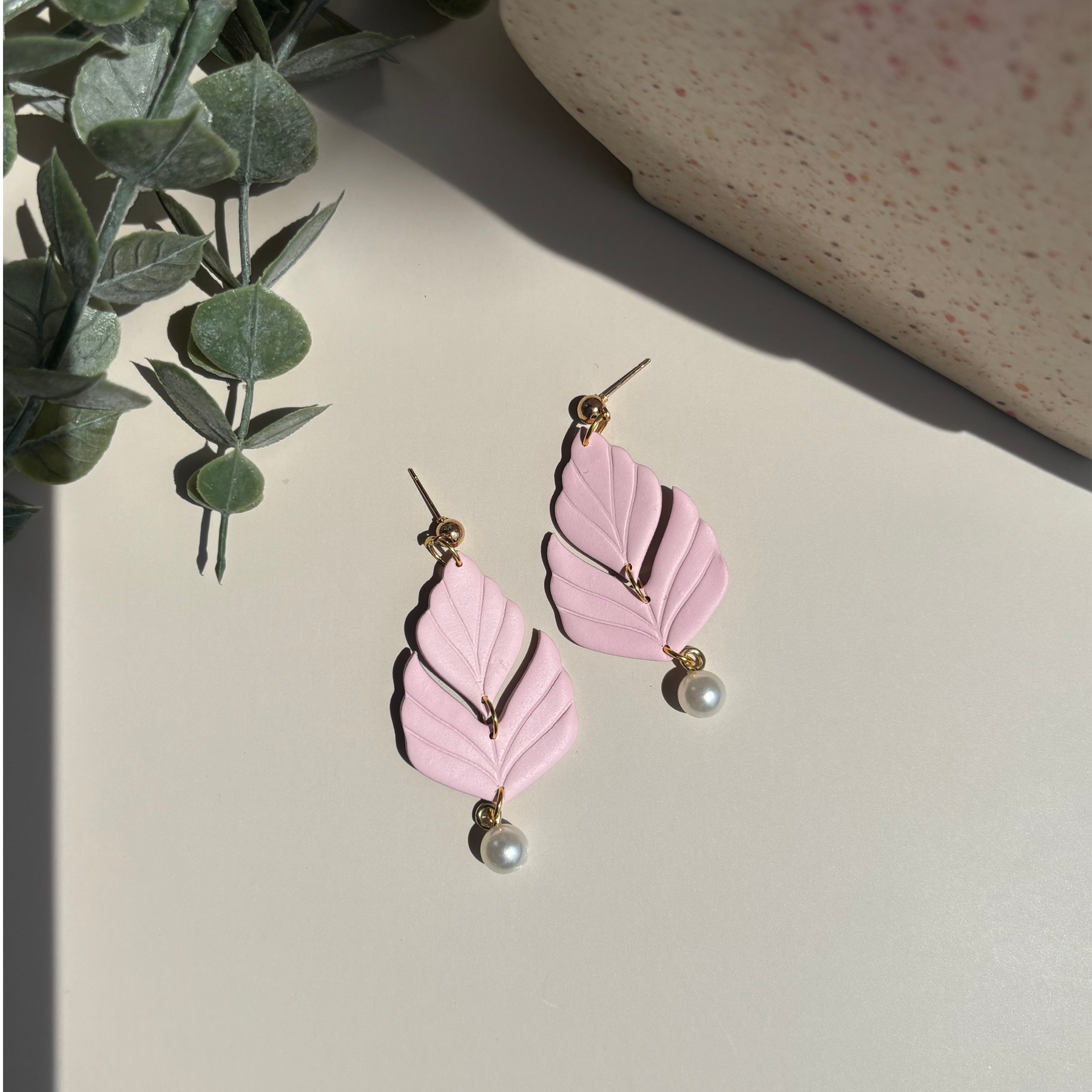 Elloise - Polymer Clay Dangle Earrings