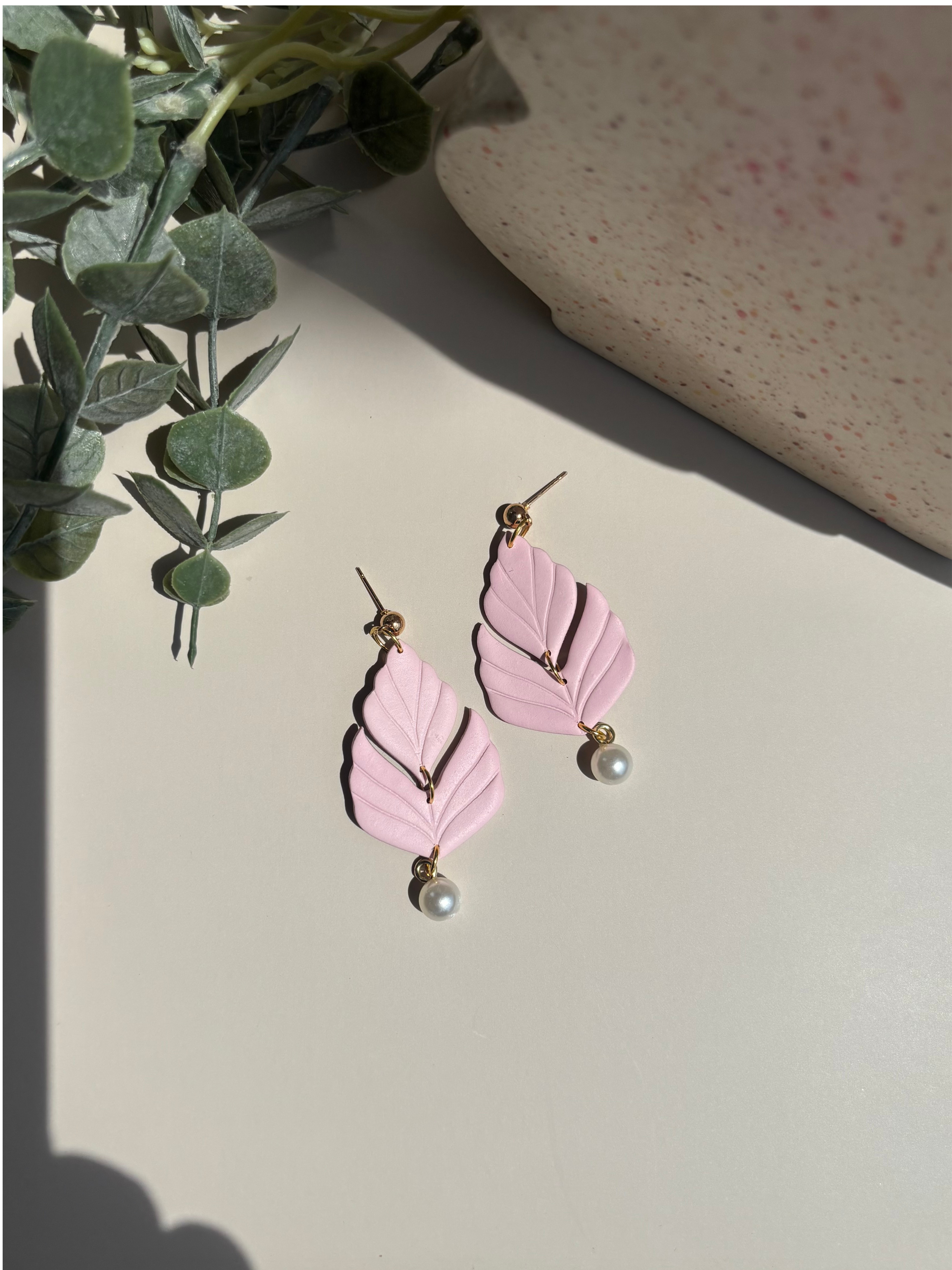 Elloise - Polymer Clay Dangle Earrings