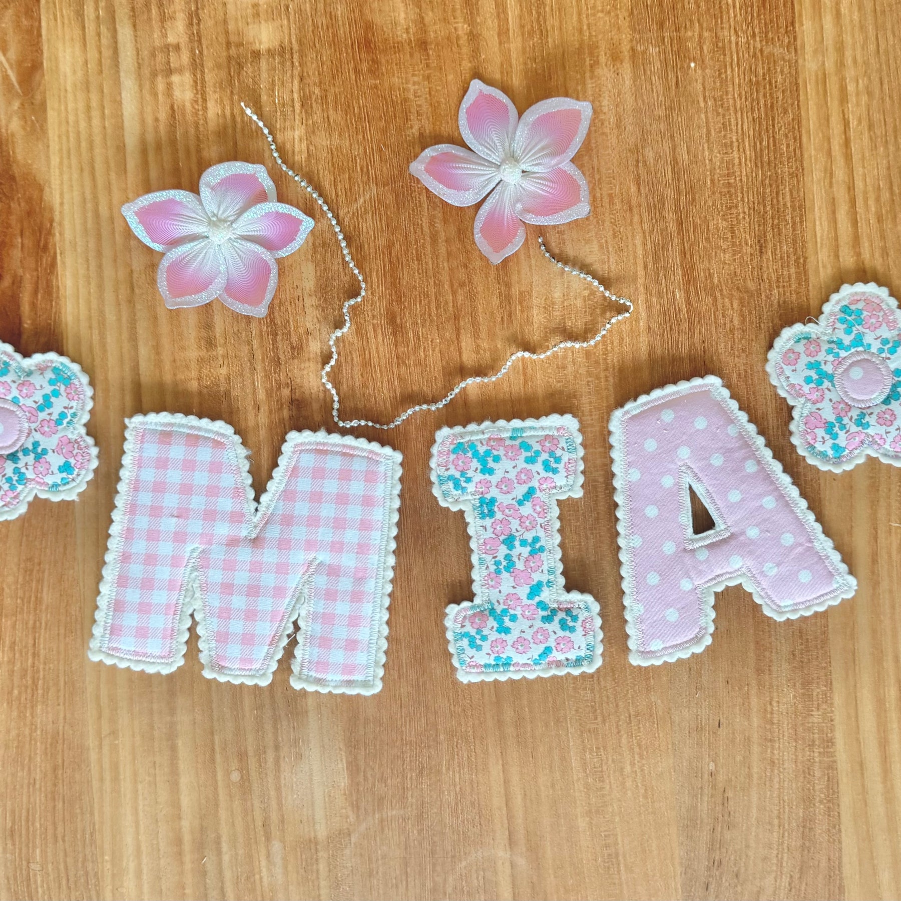 Personalised Handmade Bunting – Custom Name Banner