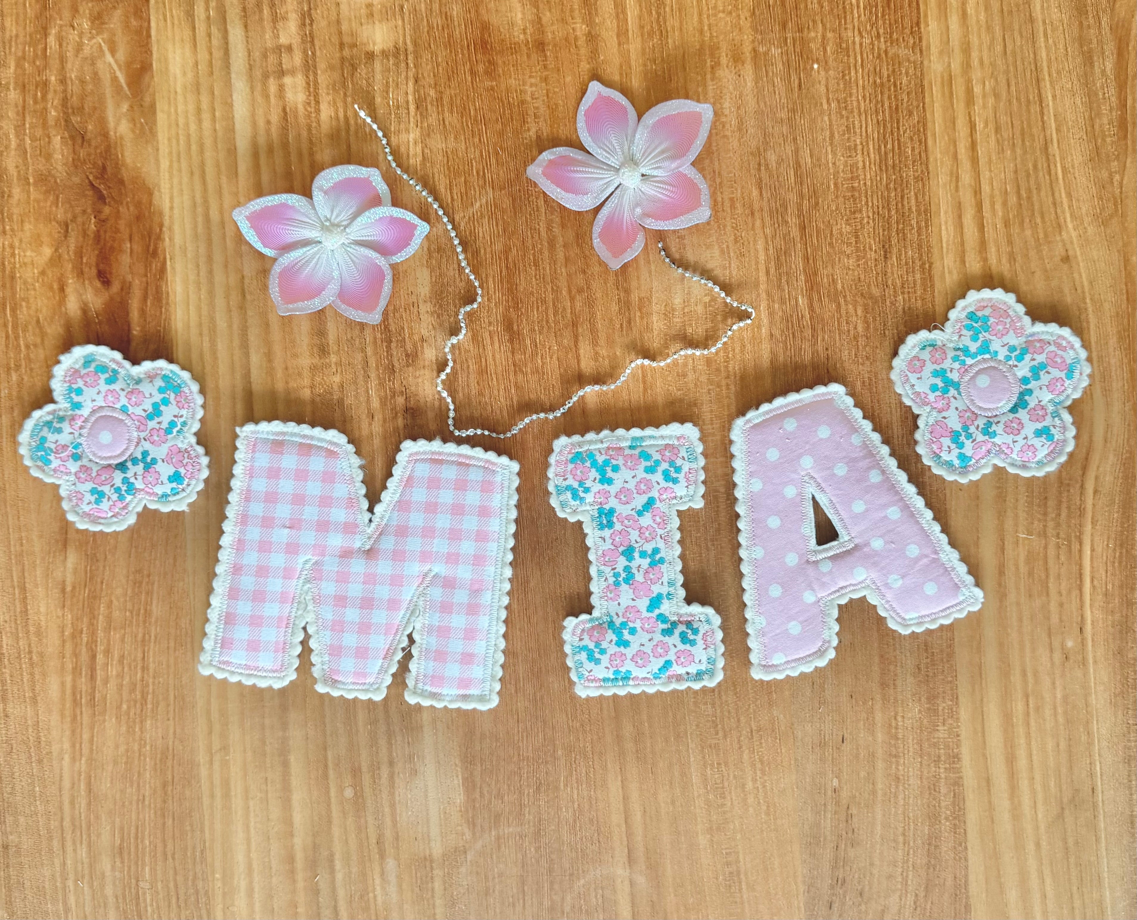 Personalised Handmade Bunting – Custom Name Banner