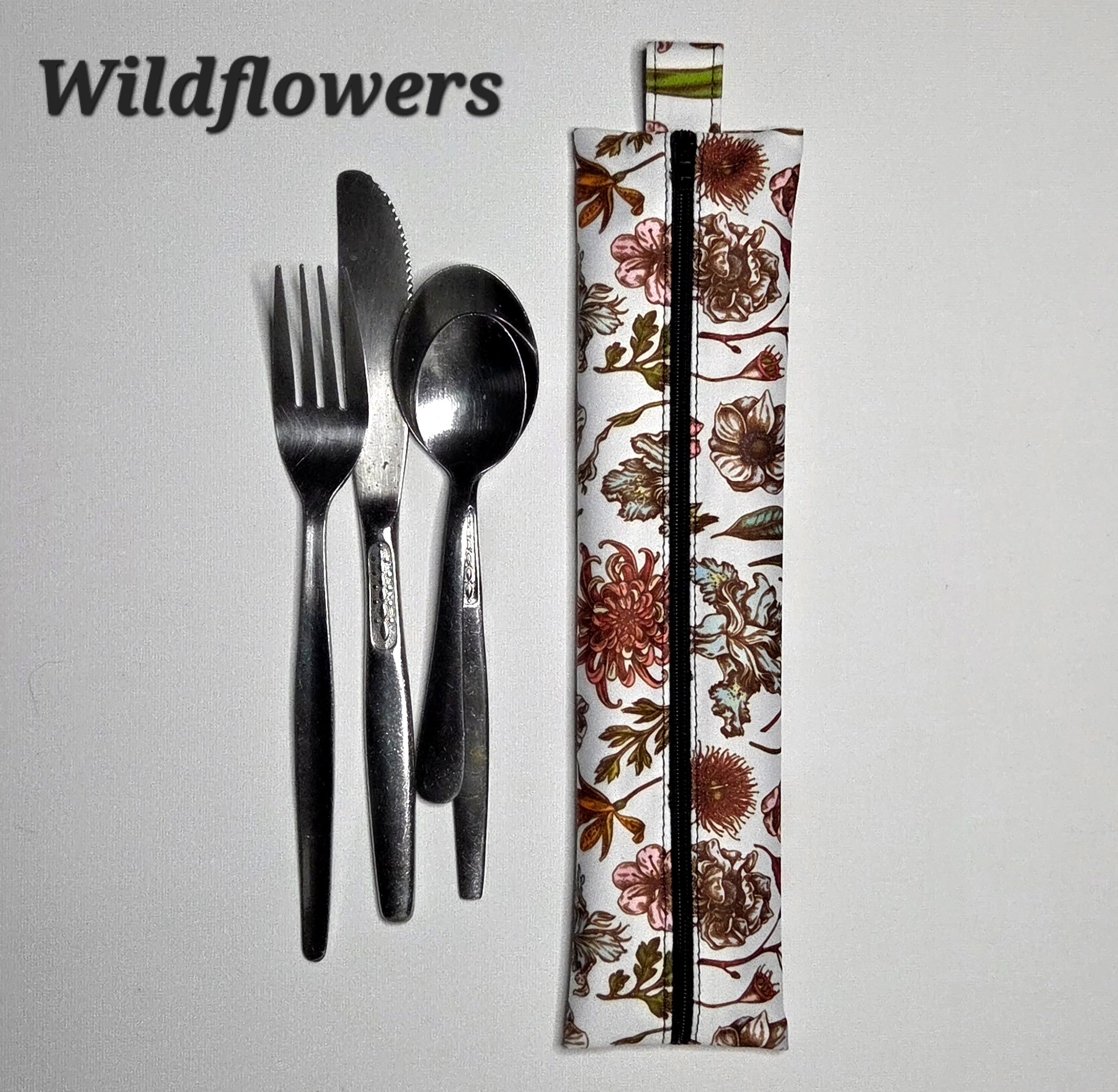 Cutlery Pouch - Various Floral Designs