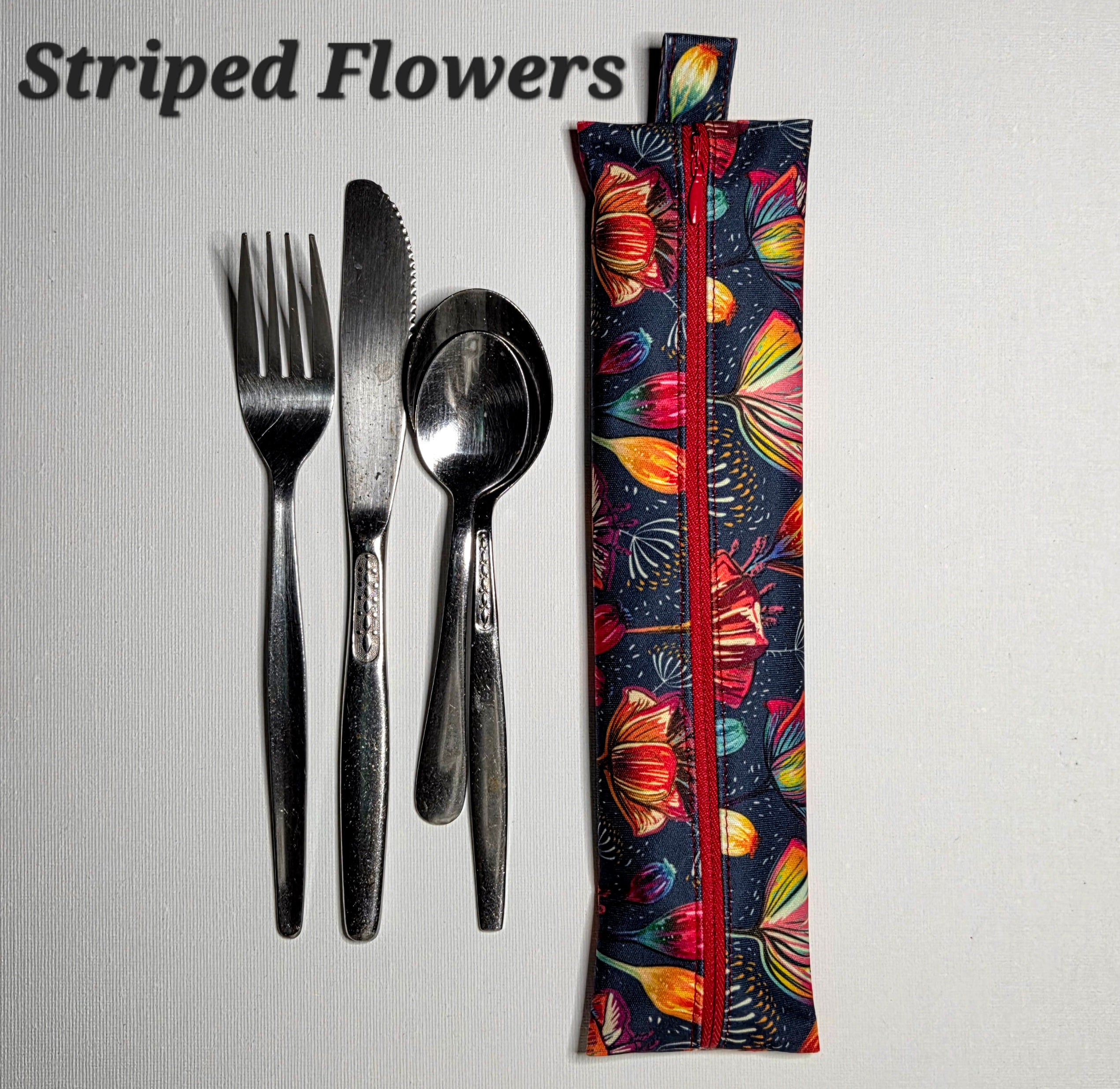 Cutlery Pouch - Various Floral Designs