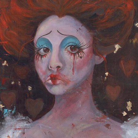 Queen of Hearts original oil painting