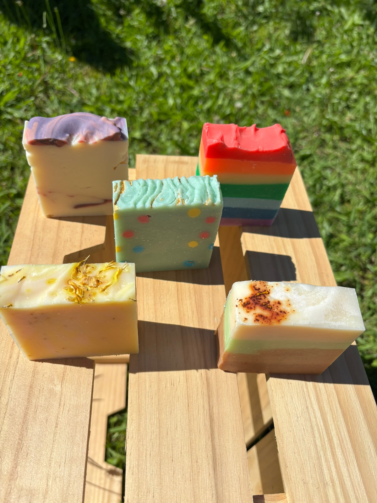 Tallow & Coconut 5 Handmade Soaps Pack