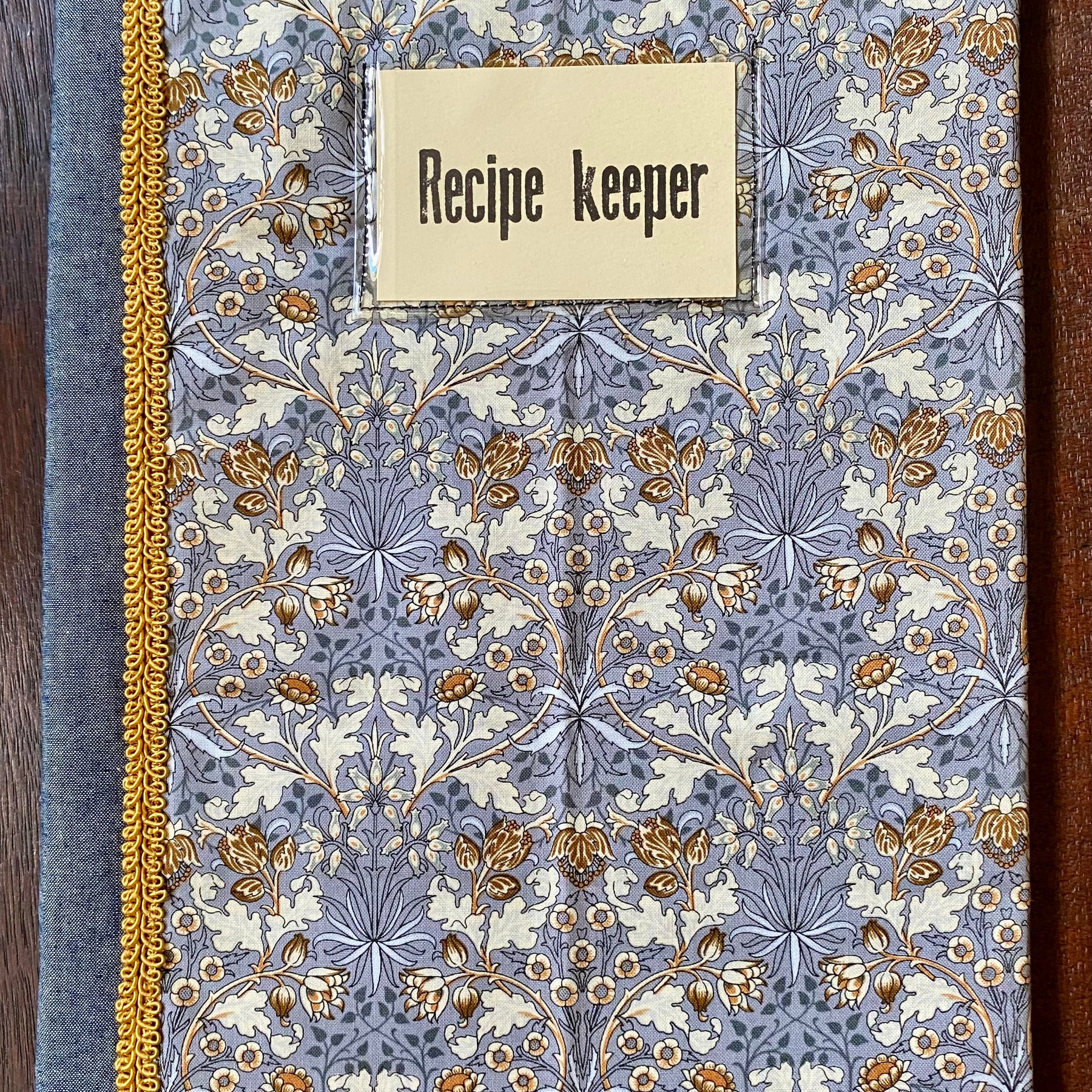 Recipe Keeper - A4 Display Folder Blues