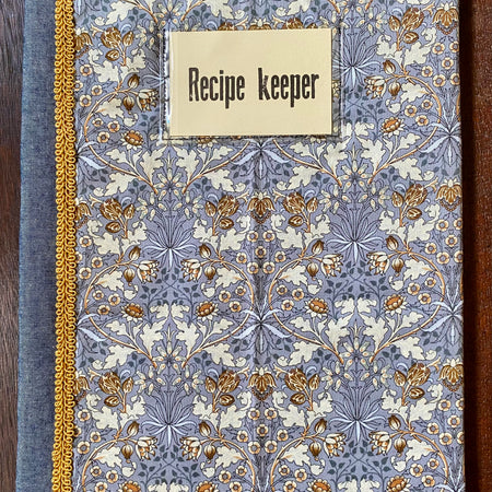 Recipe Keeper - A4 Display Folder Blues