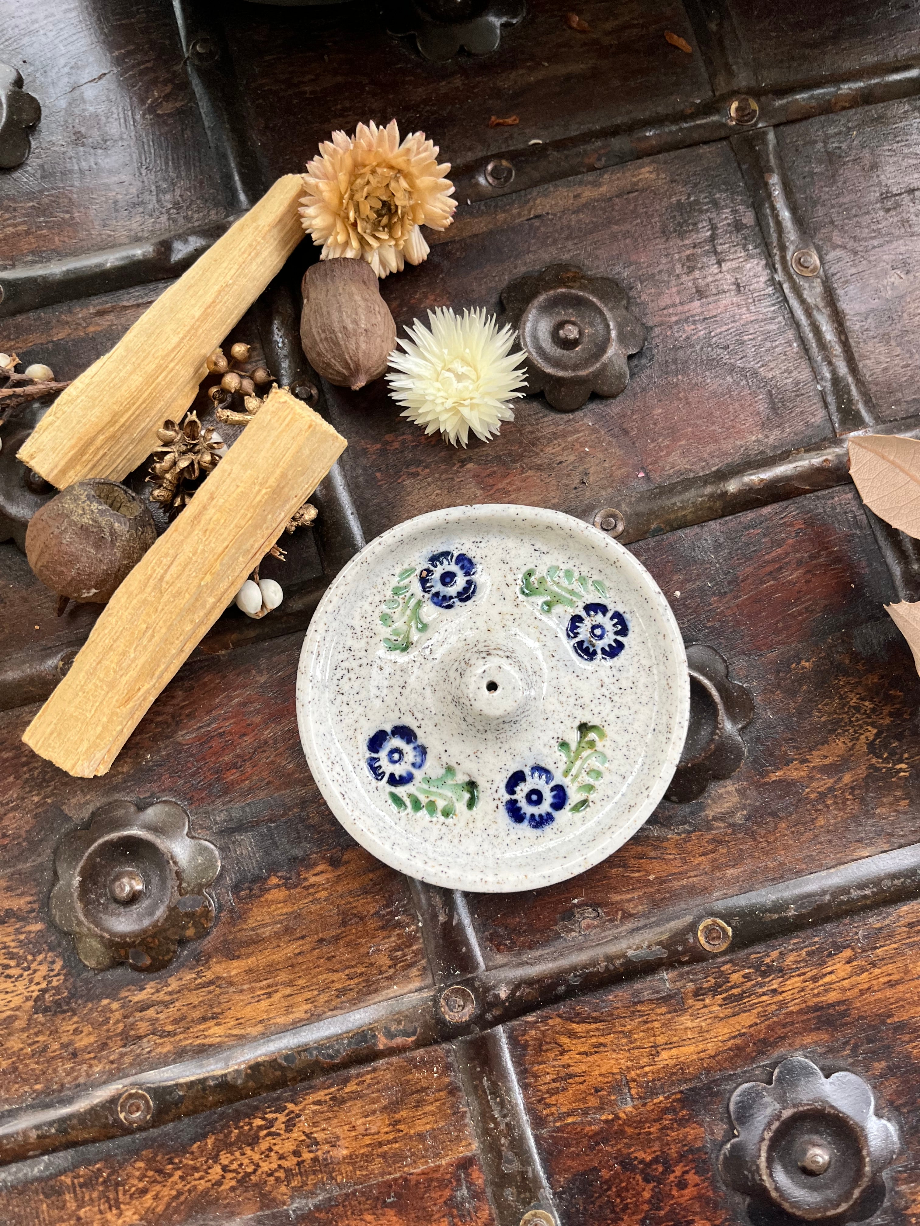 The Floral Imprint Incense Holder