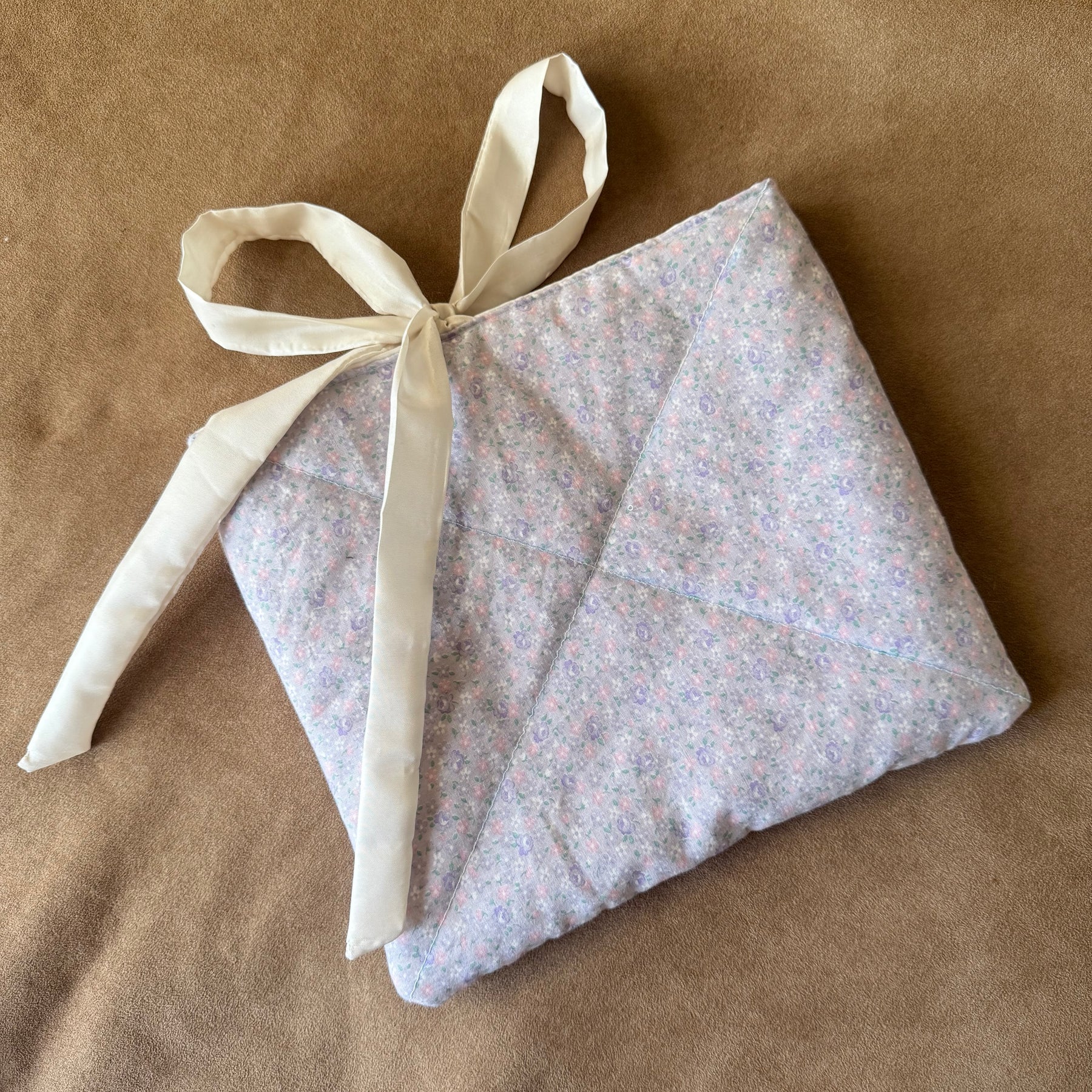 Handmade Vintage Floral Book Sleeve