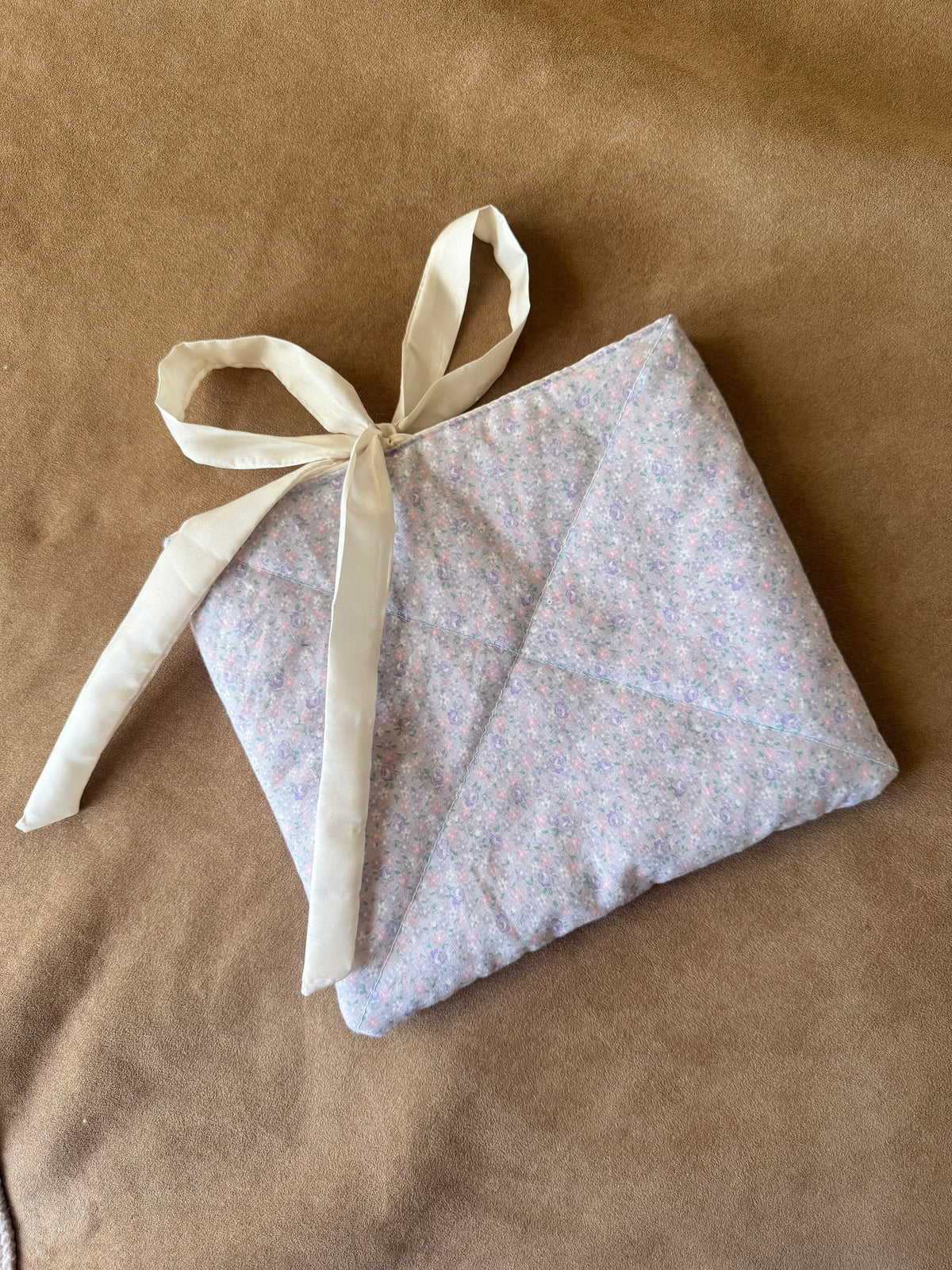 Handmade Vintage Floral Book Sleeve